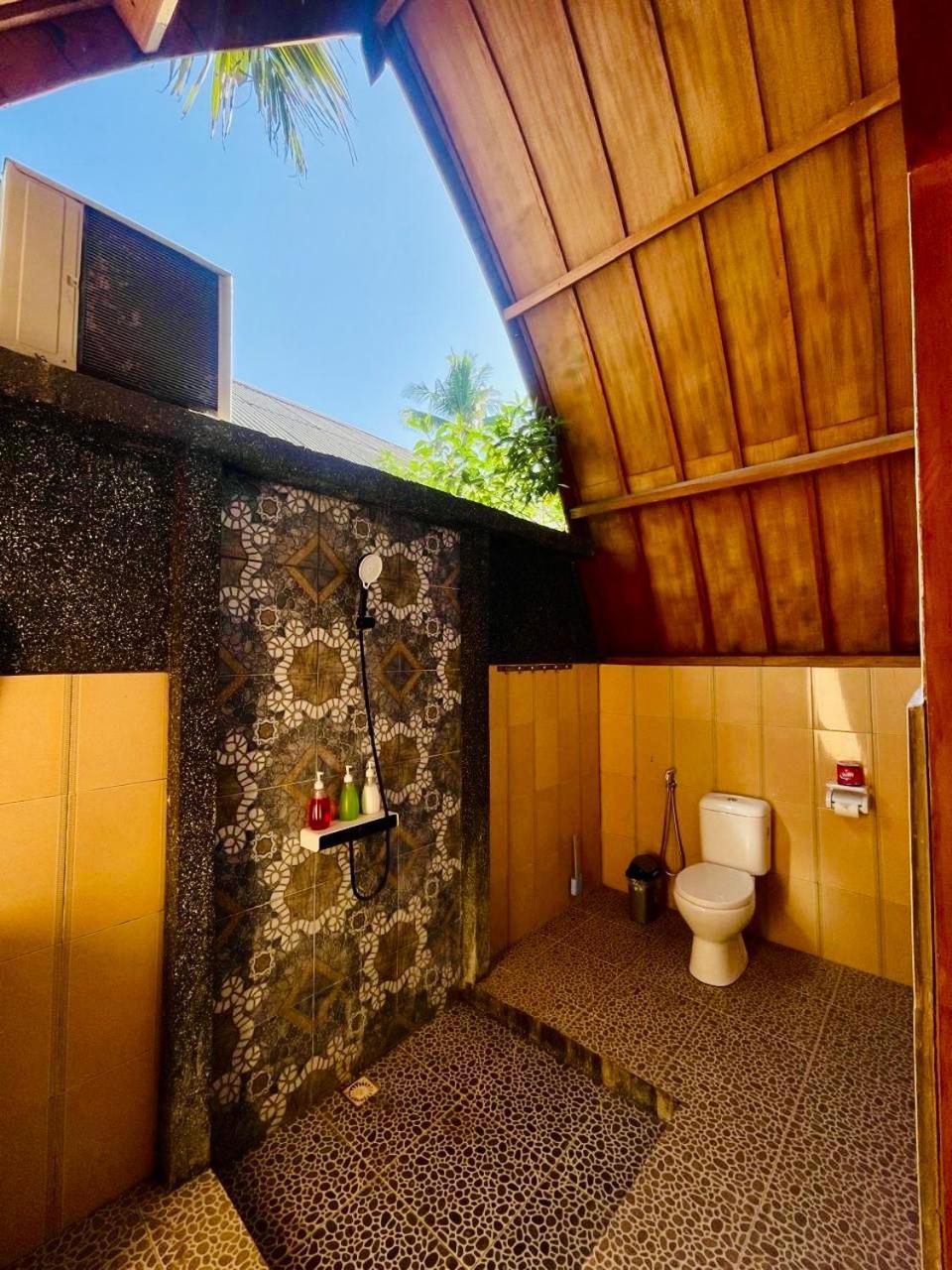 Lagom Guest House Gili Air Kültér fotó