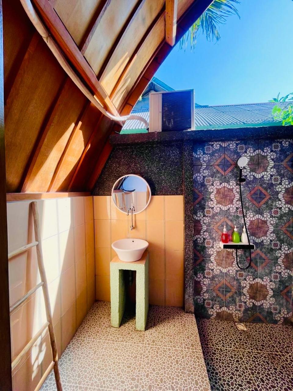 Lagom Guest House Gili Air Kültér fotó